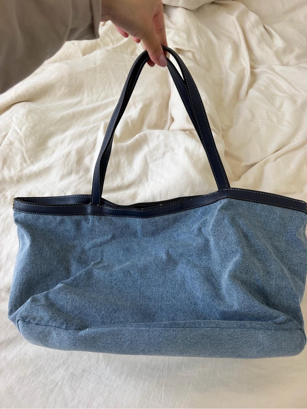 Parke X SCL Denim Tote - Picture 5 of 8